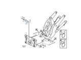 Original Volvo L70E Bolzen VOE11016121 u.a. für L70F, L70G, L70H