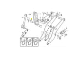 Volvo L110E Bolzen VOE11020801 u.a. für L110F, L110G, L120C – Ansicht 3