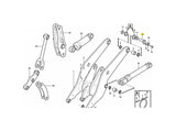 Volvo L110E Bolzen VOE11020811 u.a. für L120C, L120D, L120E – Ansicht 3