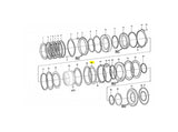 Volvo A25E Kupplungsscheibe VOE11038724 u.a. für A30C, A30D, A30E – Ansicht 3