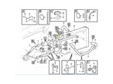 Original Volvo A25E Thermostat VOE11062225 u.a. für A30D, A30E, A35D