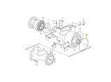 Original Volvo A40D O-Ring VOE11103303 u.a. für L70G, L90C, L110E