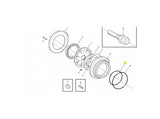 Volvo L70F Kolbendichtung VOE11103371 u.a. für L70G, L110E, L110F – Ansicht 2