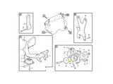 Volvo A25E Gummielement VOE11113002 u.a. für A30D, A30E, A35D – Ansicht 3