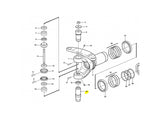 Volvo A25E Bolzen VOE11190832 u.a. für A30D, A25D, A30E – Ansicht 3