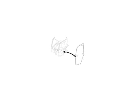 Volvo L20B Türscheibe 11306247 u.a. für L25B – Ansicht 2