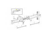 Volvo EW140 Spurstange links VOE11705055 u.a. für EW140B, EW160, EW160B – Ansicht 3