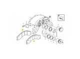 Volvo A25 Bremsklotzsatz (2) VOE11709020 u.a. für A25D, A25E, A35D – Ansicht 3