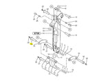 Original Volvo EC14 Bolzen VOE11805808 u.a. für EC15, EC15B, EC17C