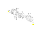 Volvo BL60 Mutter VOE11881210 u.a. für BL60B, BL61, BL61PLUS – Ansicht 2