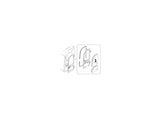 Original Volvo ECR58 Türscheibe oben VOE14519491 u.a. für ECR58D, ECR88, ECR88D