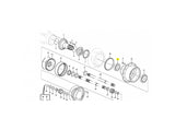 Volvo A25E Kegelrollenlager VOE183749 u.a. für A30D, A30E, A35D – Ansicht 4