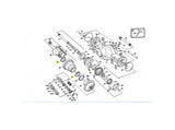 Original Volvo A30C Rollenlager VOE184836 u.a. für A30, A25C, A25B