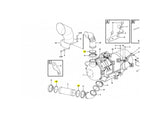 Volvo A35F Dichtung VOE21119083 u.a. für A40F, A25F, EC340D – Ansicht 2