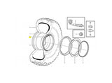 Original Volvo A20C Felgen O-Ring VOE4789826 u.a. für A25, A25B, A25C