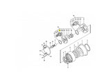 Volvo EC140 Zahnrad VOE711730340 u.a. für EC140B, EC140D, EC150 – Ansicht 2