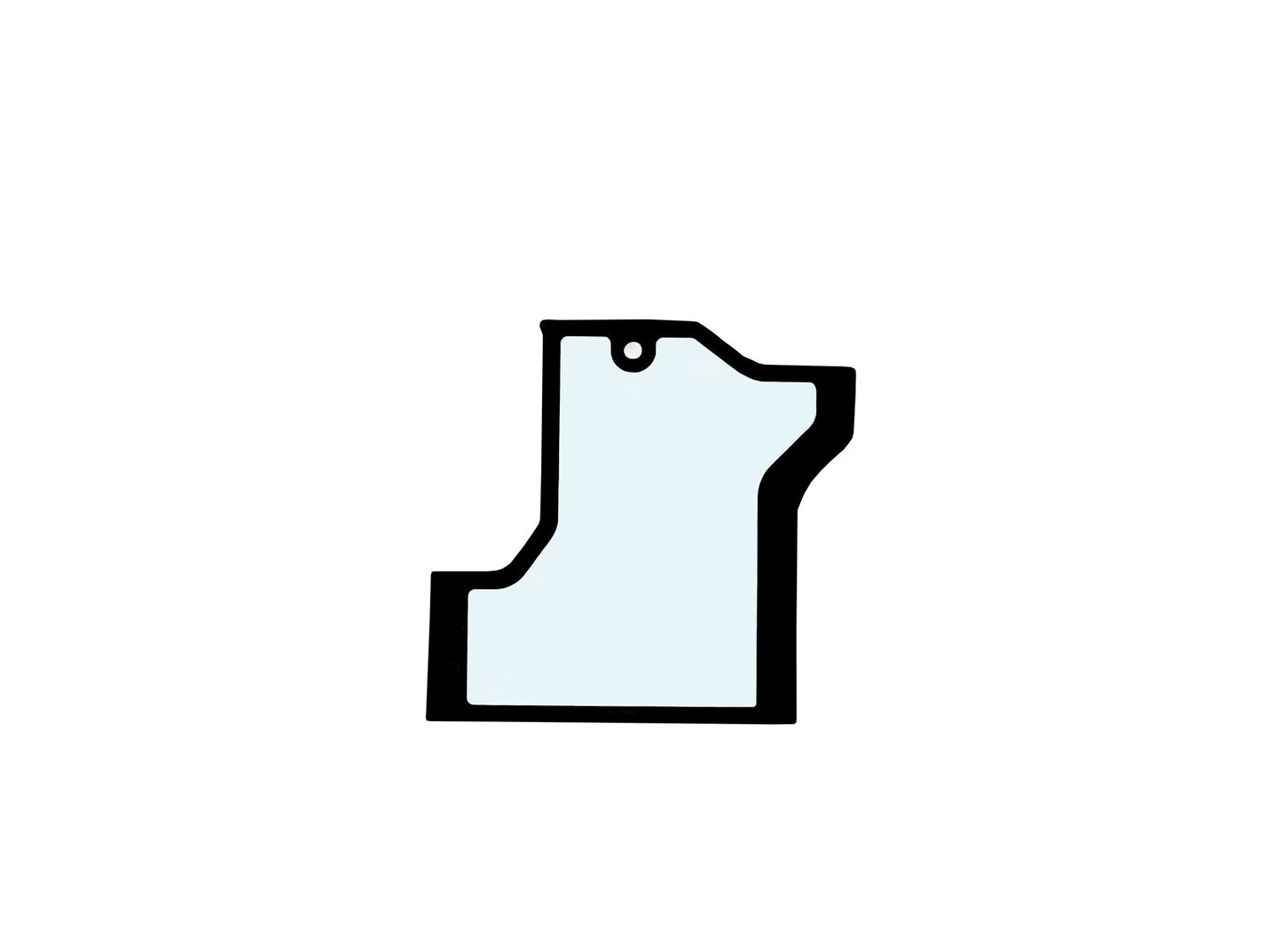 Caterpillar Türscheibe Links Unten 548-1523