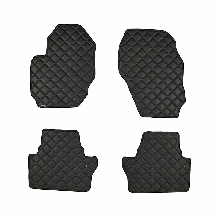 Swextil Volvo V70 Fußmatten-Set Diamond kompatibel mit V70 (ab 2007) Fußmatte Ersatzteil