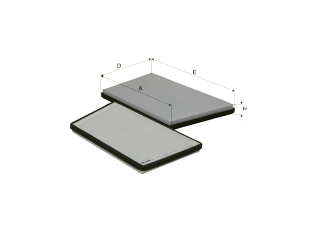Original Fil Filter Innenraumfilterelement HC7091