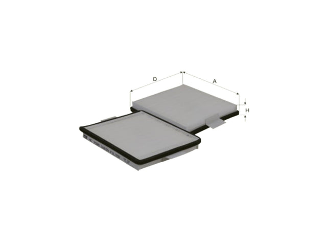 Original Fil Filter Innenraumfilterelement HC7096