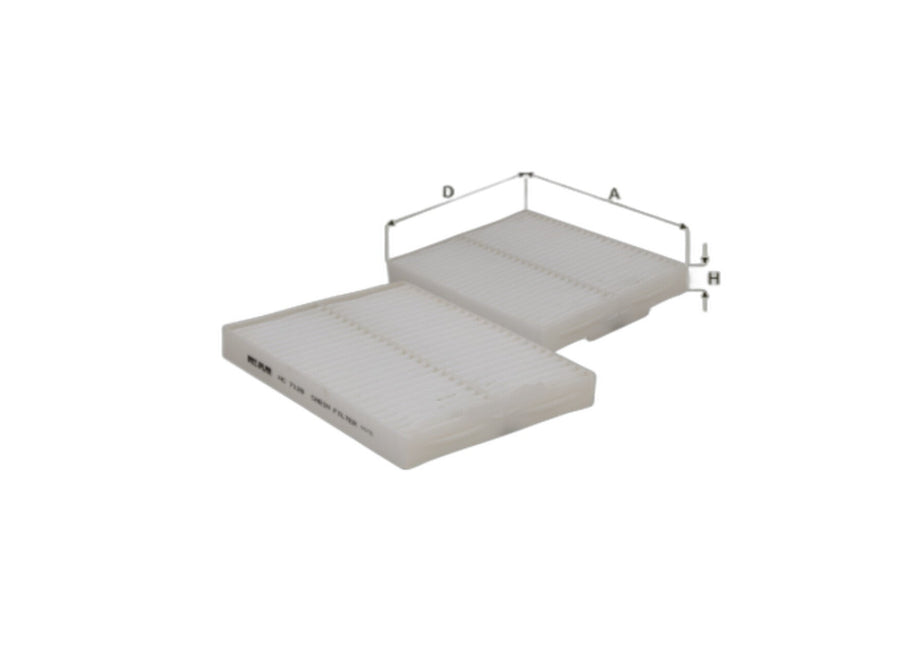 Original Fil Filter Innenraumfilterelement HC7128