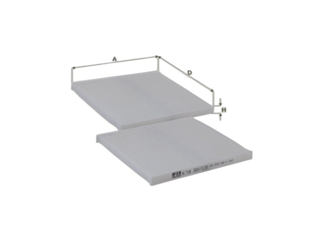Original Fil Filter Innenraumfilterelement HC7148