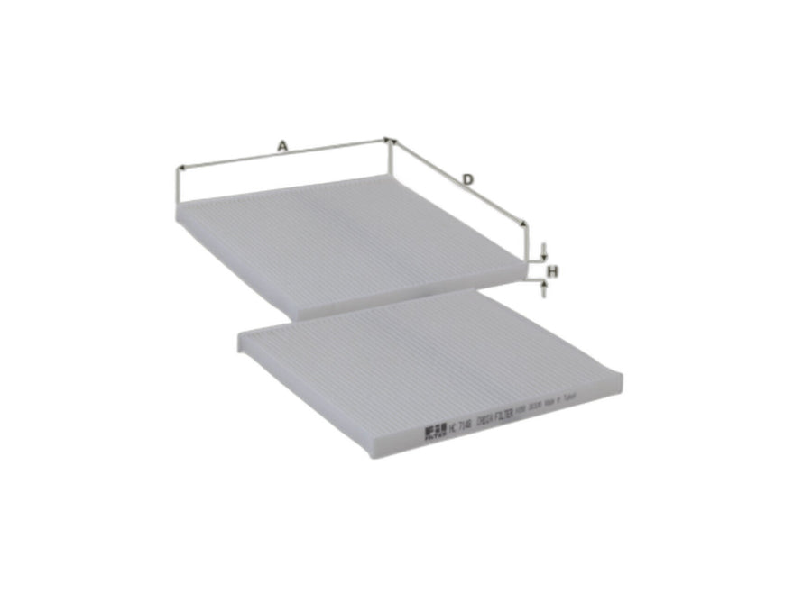 Original Fil Filter Innenraumfilterelement HC7148
