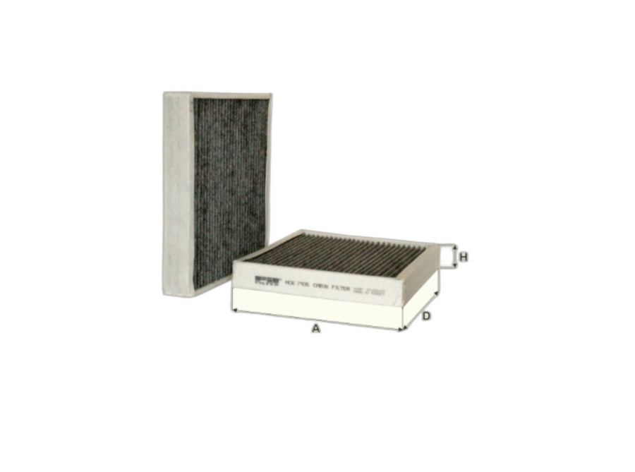 Original Fil Filter Innenraumfilterelement HCK7105