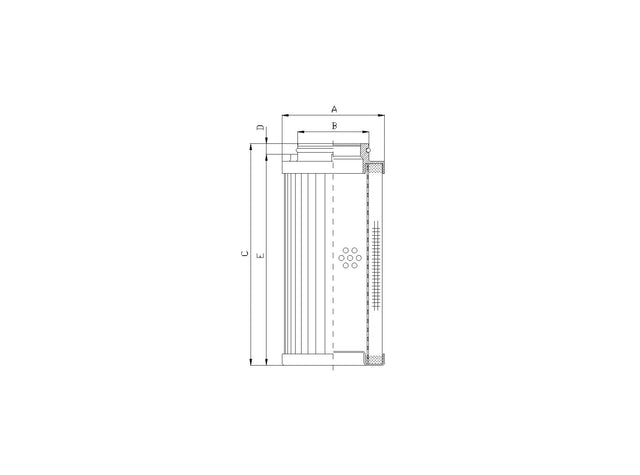 Original FILTREC Filterelement für Druckfilter D731G25AV