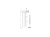 Original FILTREC Filterelement für Druckfilter DHD240B10V