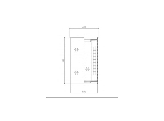 Original FILTREC Filterelement für Rücklauffilter R102G10C
