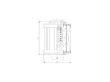 Original FILTREC Filterelement für Rücklauffilter R130C25BRR