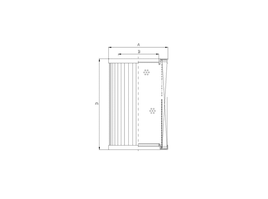 Original FILTREC Filterelement für Rücklauffilter R446G25