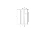 Original FILTREC Filterelement für Rücklauffilter RVR1225B25B