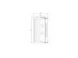 Original FILTREC Hydraulikfilterelement (Druckfilter) DHD240GW03V