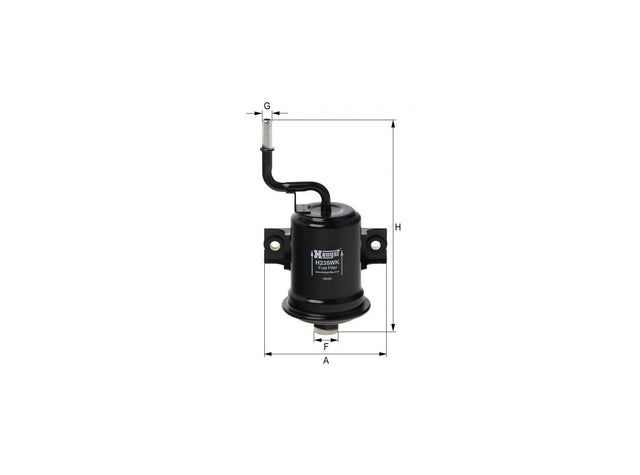 Original Hengst Kraftstoff-Leitungsfilter H235WK
