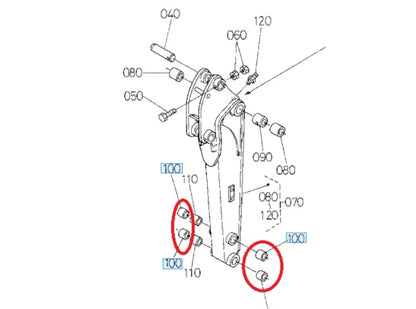 Original Kubota BUCHSE RC10166653