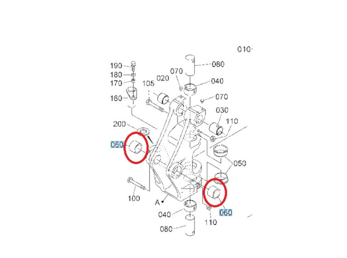 Original Kubota Buchse RG138-66463