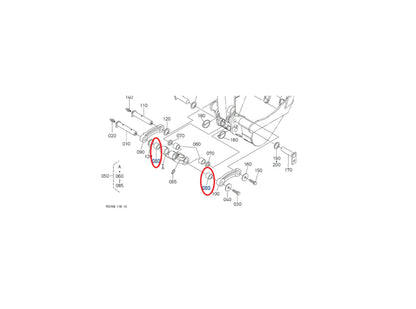 Original Kubota Buchse RG138-66780