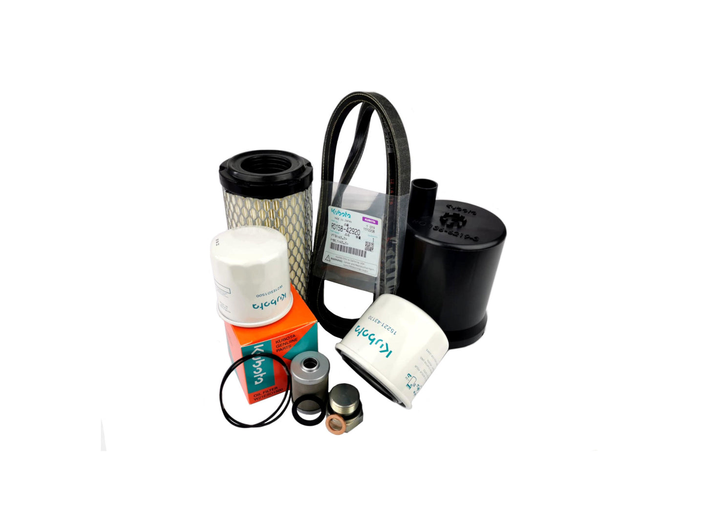 Original Kubota (500h) Filterpaket W21CK-10234