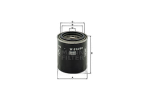 Original MANN-FILTER Wechselfilter SpinOn W 814/80