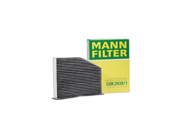 Original MANN-FILTER Innenraumfilterelement (Aktivkohle) CUK 2939/1
