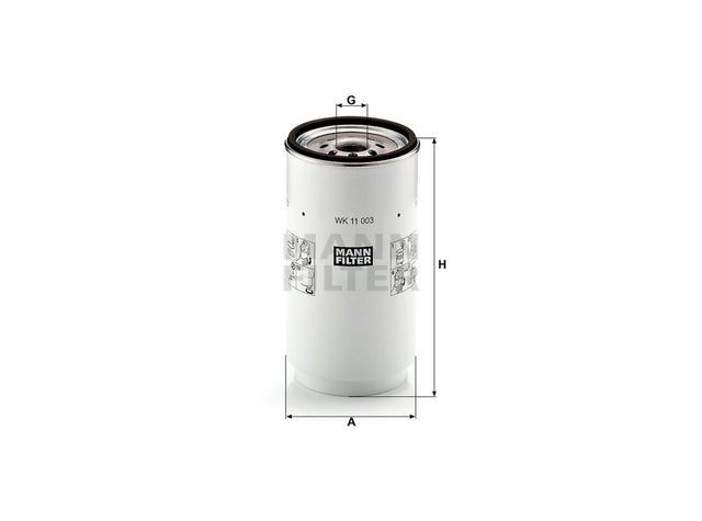 Original MANN-FILTER Kraftstofffilter SpinOn WK 11 003 z