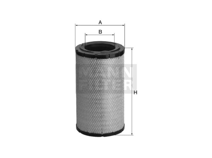 Original MANN-FILTER Luftfilterelement C 27 040