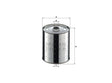 Original MANN-FILTER Ölfilterelement PF 1155