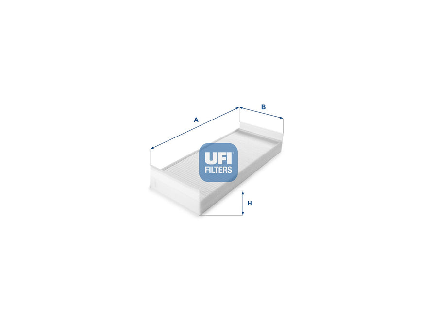 Original UFI Filters Innenraumfilterelement 53.165.00