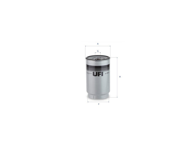 Original UFI Filters Kraftstofffilter SpinOn 24.262.00