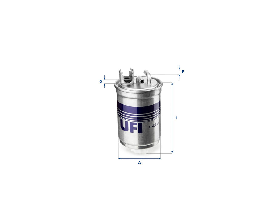 Original UFI Filters Kraftstofffilterelement 24.400.00