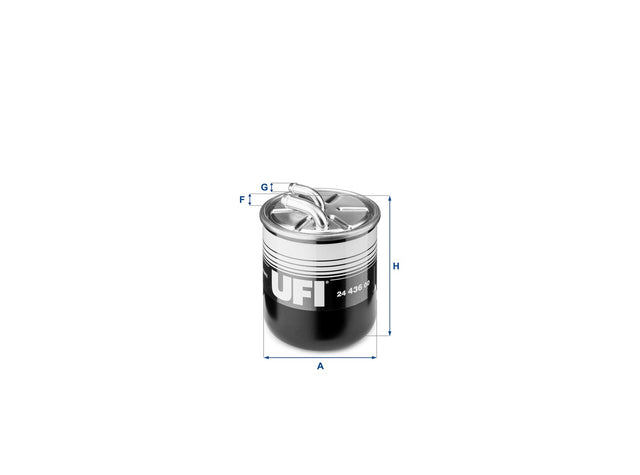 Original UFI Filters Kraftstofffilterelement 24.436.00
