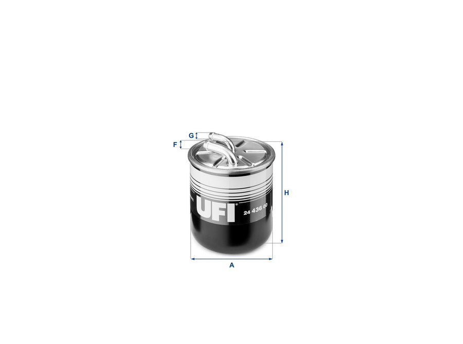 Original UFI Filters Kraftstofffilterelement 24.436.00